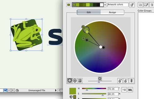Skribit Logo Color Tweaking in Adobe Illustrator