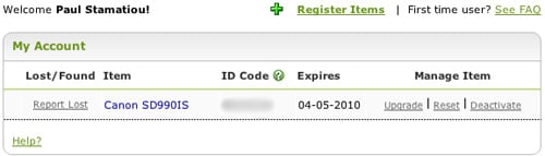 ImHonest Registered Items