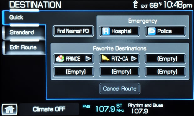 2009 Lincoln Mks Sync Dest 1