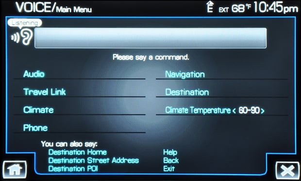 2009 Lincoln Mks Sync Voice 1