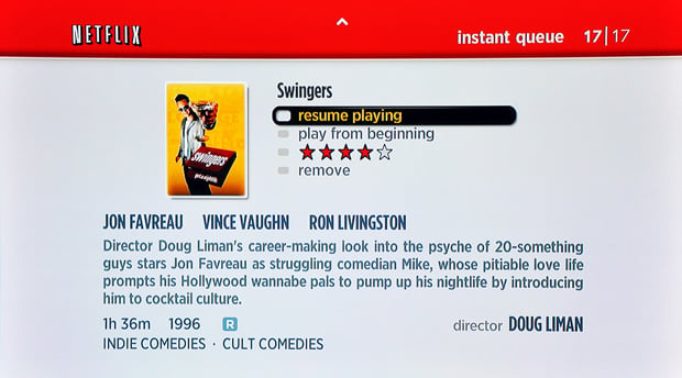 Roku Player - Browse Netflix, Movie View