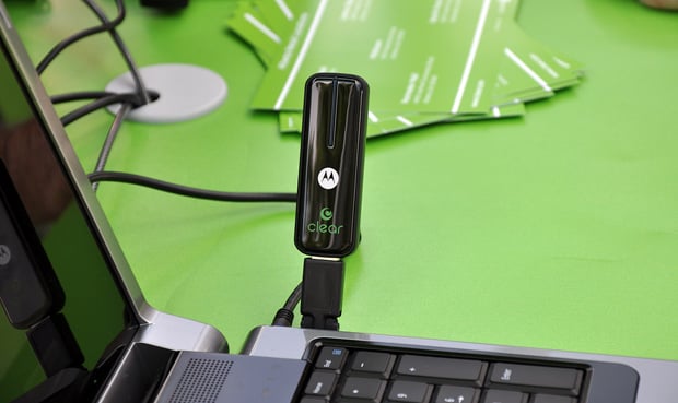 Motorola USB WiMAX modem dongle