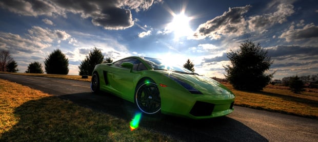 HDR Lamborghini Gallardo