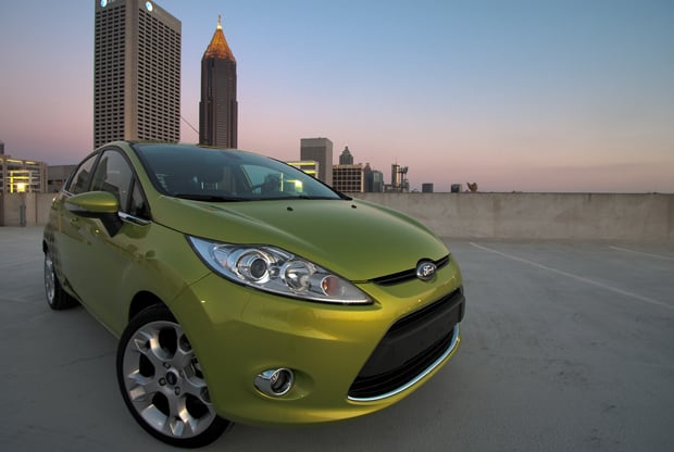HDR of 2011 Ford Fiesta - Photoshop