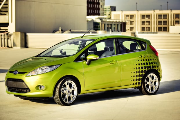 HDR of 2011 Ford Fiesta - Photomatix Pro