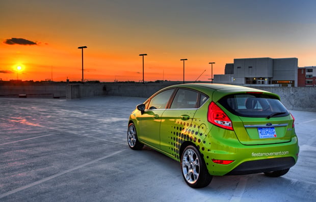 HDR of 2011 Ford Fiesta - Photomatix Pro