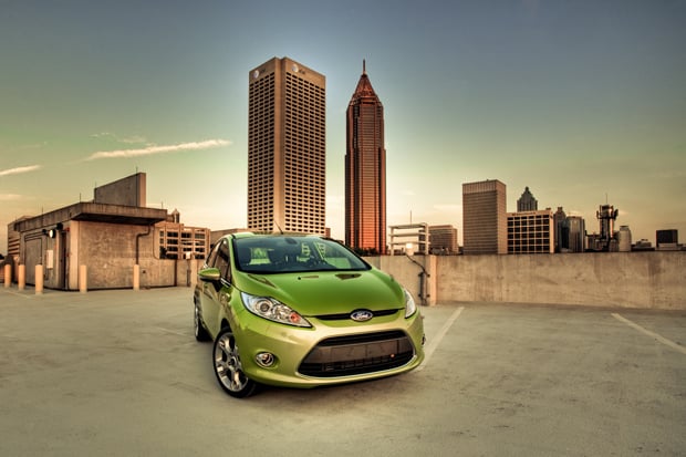 HDR of 2011 Ford Fiesta - Photomatix Pro