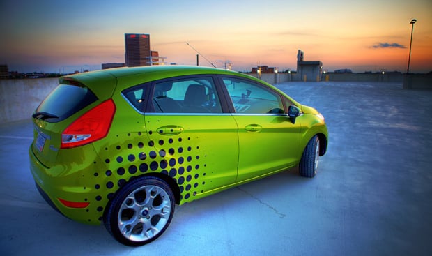 HDR of 2011 Ford Fiesta - Photomatix Pro