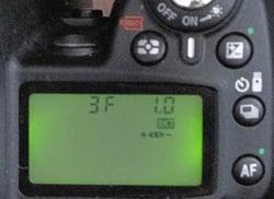 Nikon D90 Bracketing setting