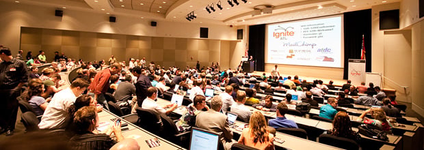 IgniteATL Event - Packed Room