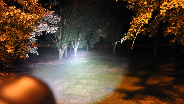 Neofab Legion II Flashlight Beam