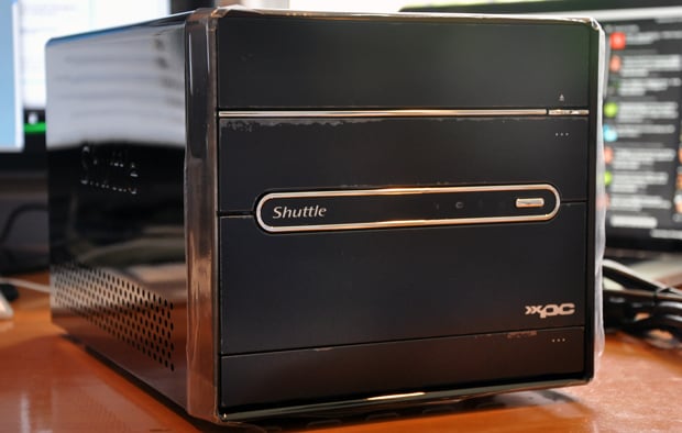 Shuttle SX58H7 unboxed