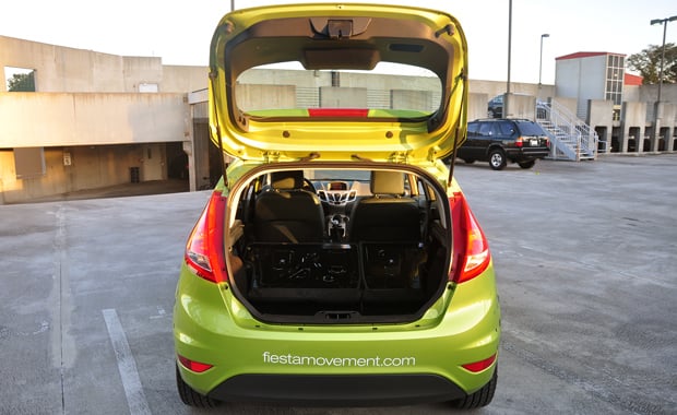 Fiesta Trunk Open
