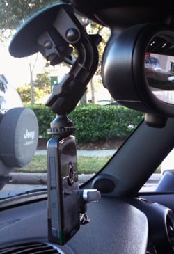 Windshield Install Kodak Zi8