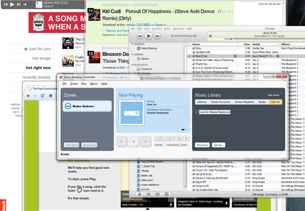 Sonos Desktop Controller PC application - Line-in Settings