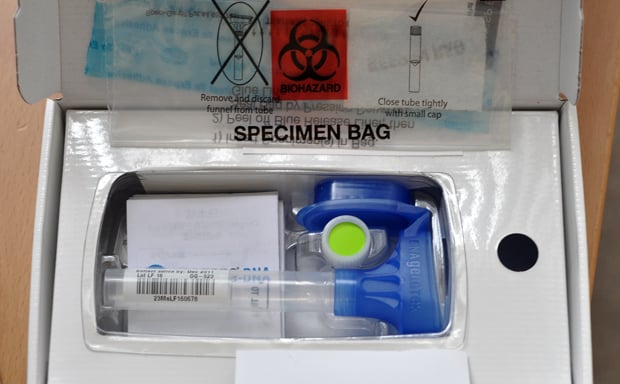 23andMe Genetic DNA testing - Ancestry Edition unboxed