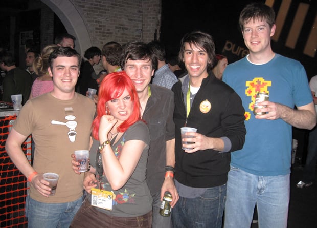 Kyle Neath (github), Jolie O'Dell, Eston Bond (iSocket), Paul Stamatiou, Richard Crowley (stealth startup)