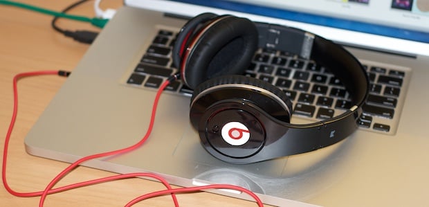 Beats Studio Headphones with Apple MacBook Pro