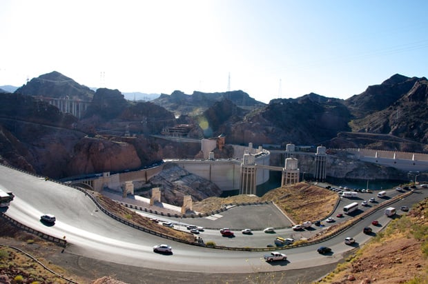 Hoover Dam in Nevada/Arizona border