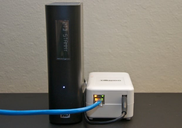 TonidoPlug NAS setup with external Western Digital hard drive