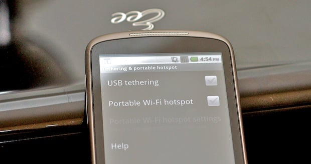 3G Tethering with Google Nexus One phone and Android 2.2 Froyo OS