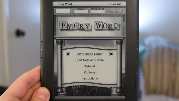 Every Word Game - Kindle Active Content