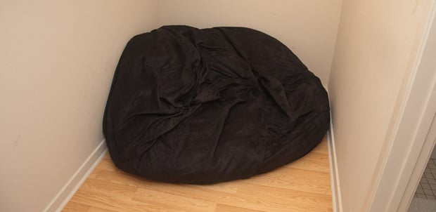 Comfy Sack Lounger slowly expanding