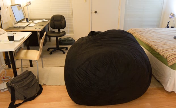 Comfy Sack at Notifo HQ