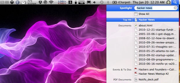 Searching for Jekyll posts in Mac OS X Spotlight