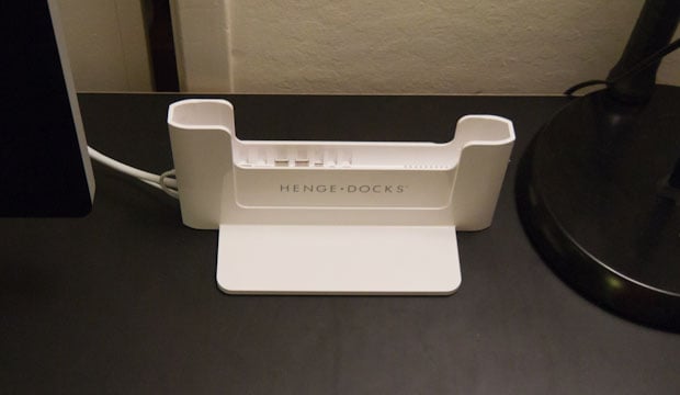 Henge Docks docking station - top angle