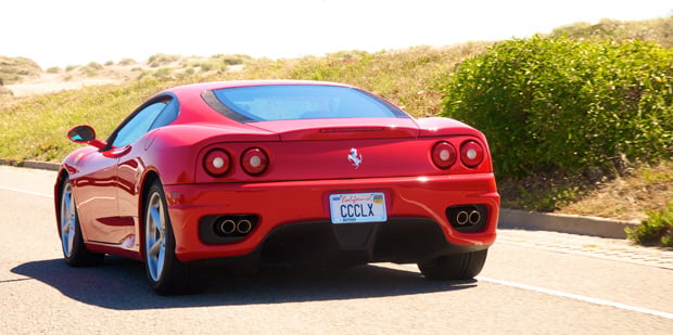 Sony NEX-5 Ferrari 360 Modena sighting