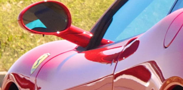 Sony nex-5 ferrari 360 modena 100 percent