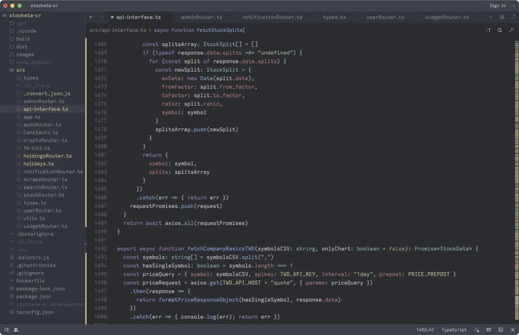 Stocketa Backend