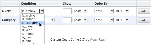 PaulStamatiou.com » WordPress Quickie: Custom Query String Plugin