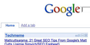 Google Tabs