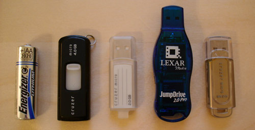 Flash Drives Comparison