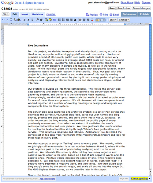 An Open Letter To The Google Docs Team Paulstamatiou Com