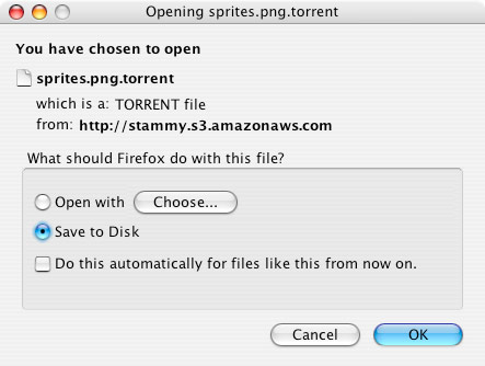 Amazon S3 Torrents