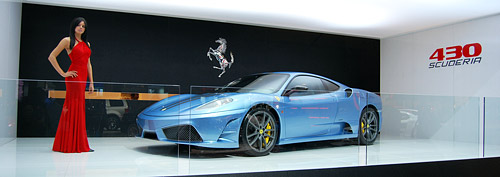 Ferrari 430 Scuderia at NAIAS 2008