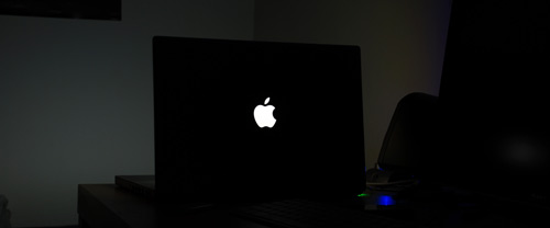 MacBook Pro at Night