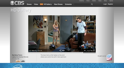 CBS HD Video Player