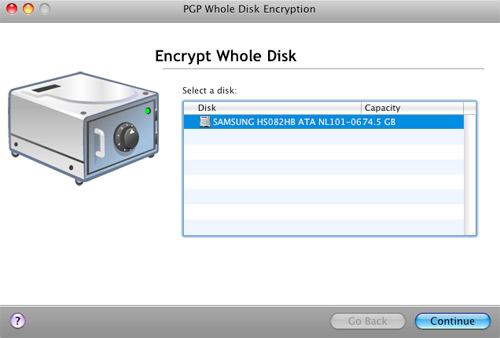 PGP Encrypt Whole Disk