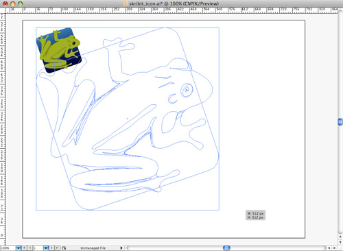 Skribit Icon Resizing in Adobe Illustrator