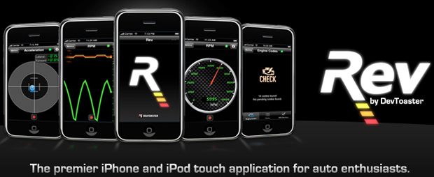 Rev iPhone app by DevToaster