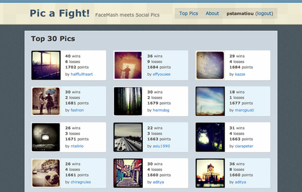 Pic A Fight top pics