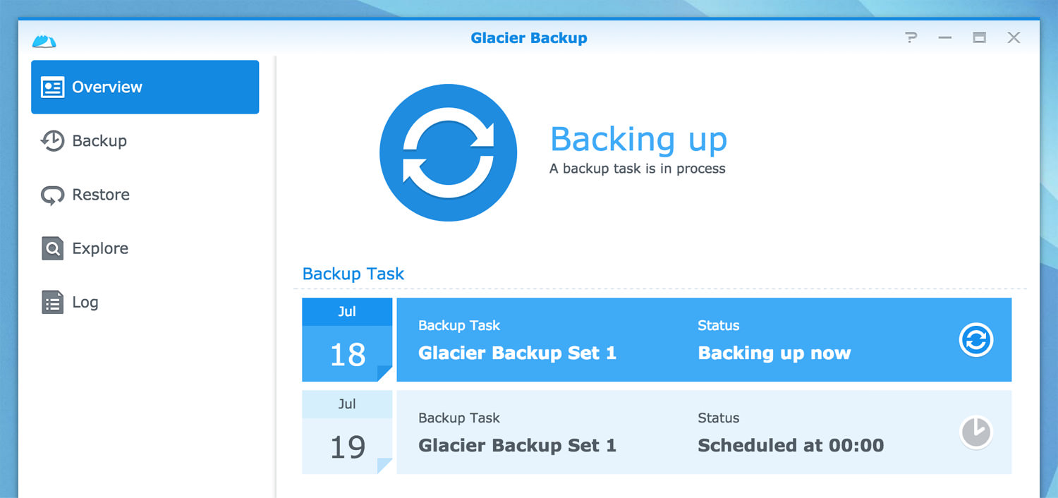 synology cloud station backup setup