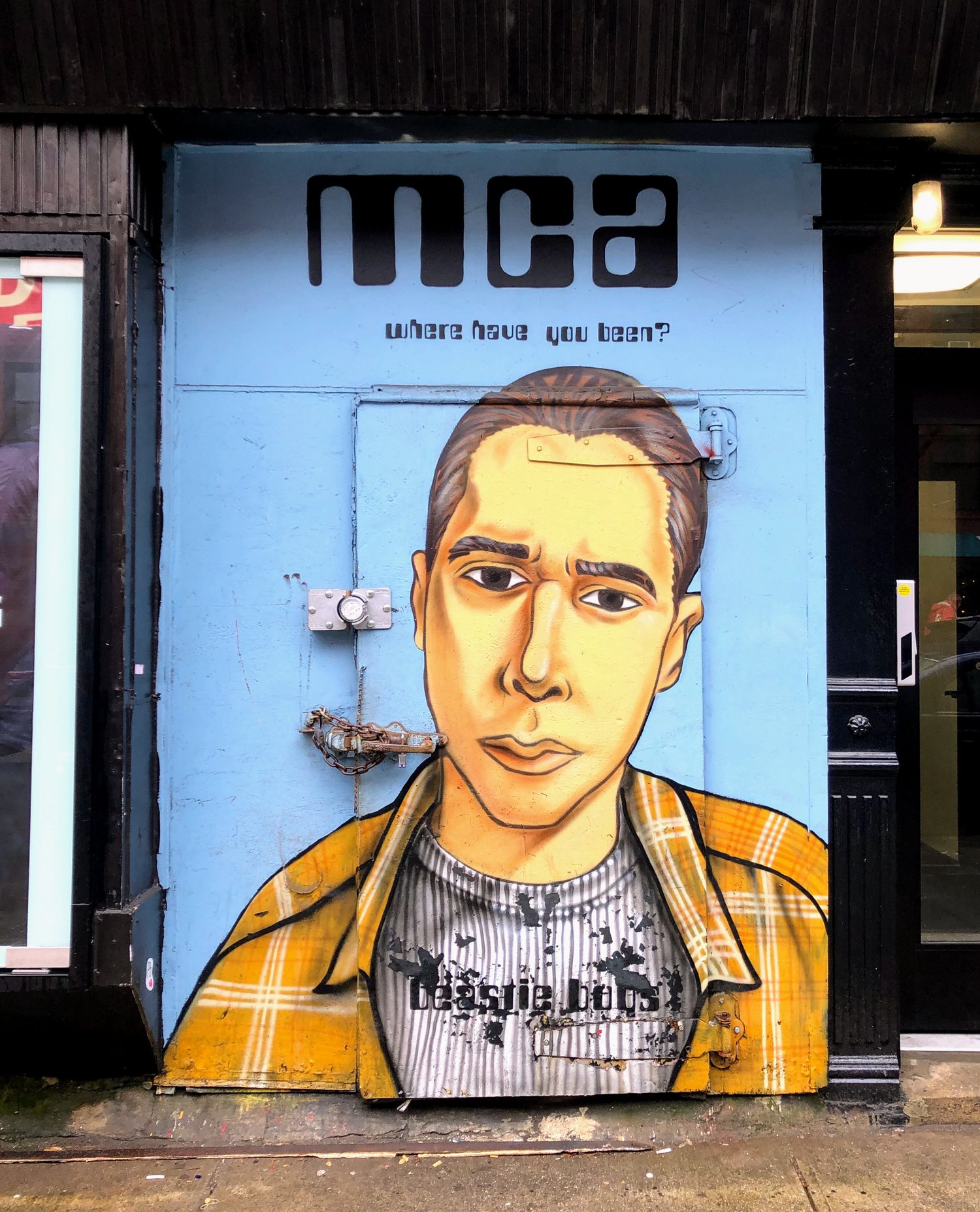 Mural in East Village, Manhattan